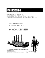Criteria for a Recommended Standard Occupational Exposure to Hydrazines