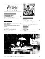 Public Health Reports  v 113 no 4  table of contents