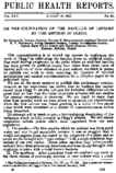 Public health reports  v 25 no 34 AUGUST 26 1910