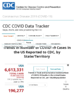 Trends in number of COVID19 cases in the US reported to CDC by stateterritory trends in total and cumulative incidence rate of COVID19 deaths in the United States reported to CDC per 100000 population Sep 17 2020