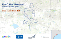 500 Cities Project Local Data for Better Health 2016 Missouri City TX