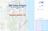 500 Cities Project Local Data for Better Health 2014 Boynton Beach FL