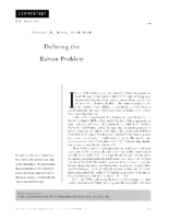 Defining The Rabies Problem