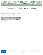 Erratum Vol 20 April 13 2023 Release