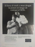 El licor el crack y otras drogas te ponen en riesgo de contraer el SIDA