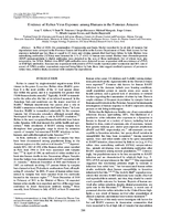Evidence of Rabies Virus Exposure among Humans in the Peruvian Amazon