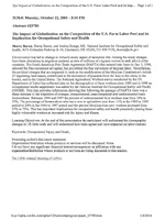The Impact of Globalization on the Composition of the US Farm Labor Pool and Its Implication for Occupational Safety and Health
