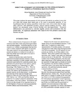 Direct Measurement of Exposures to the Upper Extremity During Automobile Manufacturing