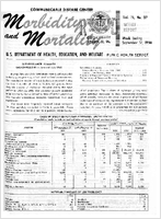 Morbidity and Mortality Weekly Report Vol 15 No 37 week ending September 17 1966