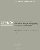 Topics in construction safety and health  prevention through design PtD  an interdisciplinary annotated bibliography