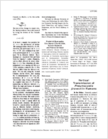Vertical Transmission of Pneumocystis jirovecii in Humans