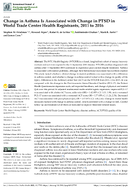 Change in asthma is associated with change in PTSD in World Trade Center health registrants 2011 to 2016