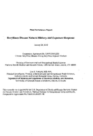 Beryllium Disease Natural History and ExposureResponse