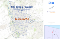 500 Cities Project Local Data for Better Health 2014 Spokane WA