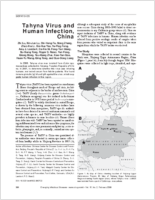 Tahyna Virus and Human Infection China
