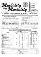 Morbidity and Mortality Weekly Report Vol 17 No 1 week ending January 6 1968