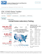 United States laboratory testing COVID19 viiral RTPCR laboratory tests performed by stateterritory February 6 2021