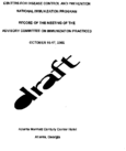 Record of the meeting of the Advisory Committee on Immunization Practices  October 1617 2002