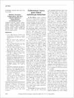 Cutaneous Injury and Vibrio vulnificus Infection