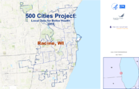 500 Cities Project Local Data for Better Health 2014 Racine WI