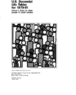 US decennial life tables for 197981 volume II number 41 South Carolina