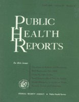 Public Health Reports  v 67 no 6  cover