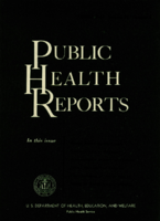 Public Health Reports  v 78  no 8  cover