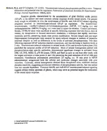 NeurotoxicantInduced Phosphoprotein Profiles In Vivo Temporal Delineation and Potential Sites for Regulation