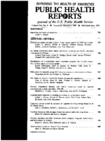 Public Health Reports  v 104 no 6  table of contents
