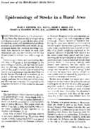 Epidemiology Of Stroke In A Rural Area