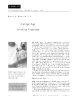 CollegeAge Drinking Problems