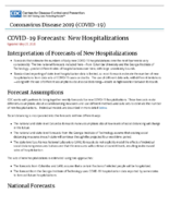 Coronavirus Disease 2019 COVID19 COVID19 Forecasts New Hospitalizations May 27 2020