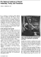 The National Institutes of Health yesterday today and tomorrow