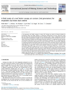 A Field Study of a Roof Bolter Canopy Air Curtain 2nd Generation for Respirable Coal Mine Dust Control 2019