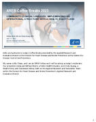 CommunityClinical Linkages Implementing an Operational Structure with a Health Equity Lens