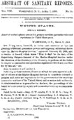 Abstract of sanitary reports  v 8 no 24 April 7 1893