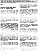 Reinventing The Public Health ServiceA Look In A 50YearOld Mirror