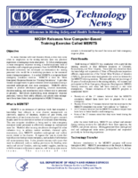Technology News 496 NIOSH Releases New ComputerBased Training Exercise Called MERITS