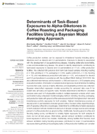 Determinants of taskbased exposures to alphadiketones in coffee roasting and packaging facilities using a Bayesian model averaging approach