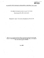 Retrospective Exposure Assessment in Industrial Settings