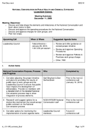 National Conversation on Public Health and Chemical Exposures Leadership Council Meeting Summary December 11 2009 Final Document