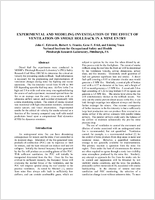 Experimental and Modeling Investigation of the Effect of Ventilation on Smoke Rollback in a Mine Entry 2005