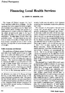 Financing local health services