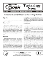 Technology News 480 Controlled Start for Drill Motors on Roof Bolting Machines