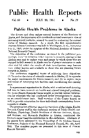 Public Health Reports  v 66 no 29 JULY 20 1951