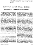 Californias chronic disease activities