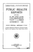 Public Health Reports  v 43 no 48  cover
