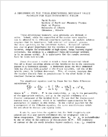 A discussion on the threedimensional boundary value problem for electromagnetic fields