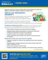 Diabetes Kickstart Comer sano