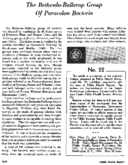 The BethesdaBallerup group of paracolon bacteria